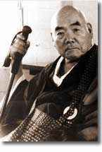 Jōshū Sasaki Rōshi, the founder of Rinzai-ji